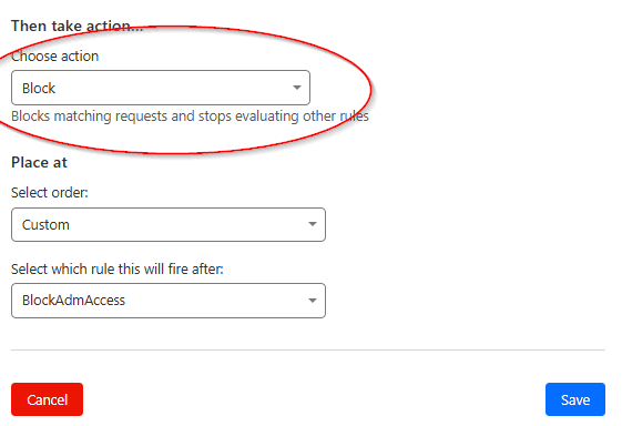 Protegendo seu WordPress - Ação de Bloqueio Cloudflare
