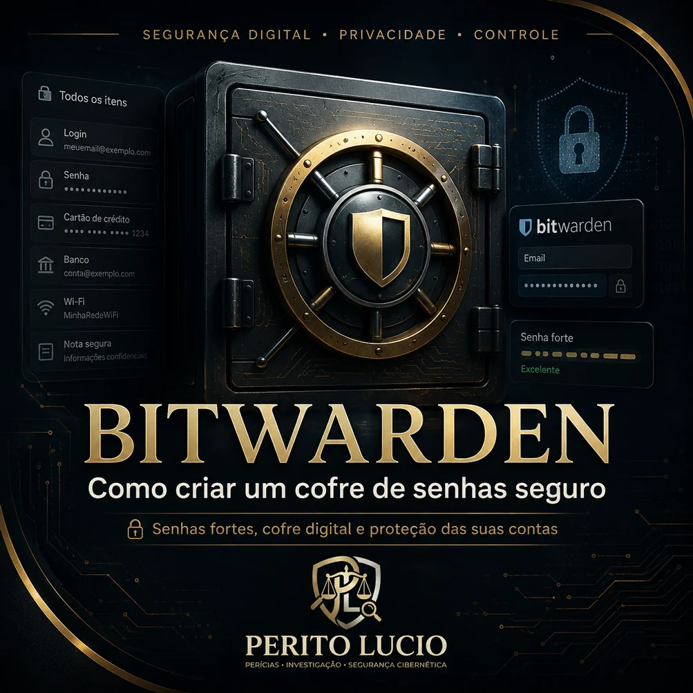 Capa do artigo sobre Bitwarden