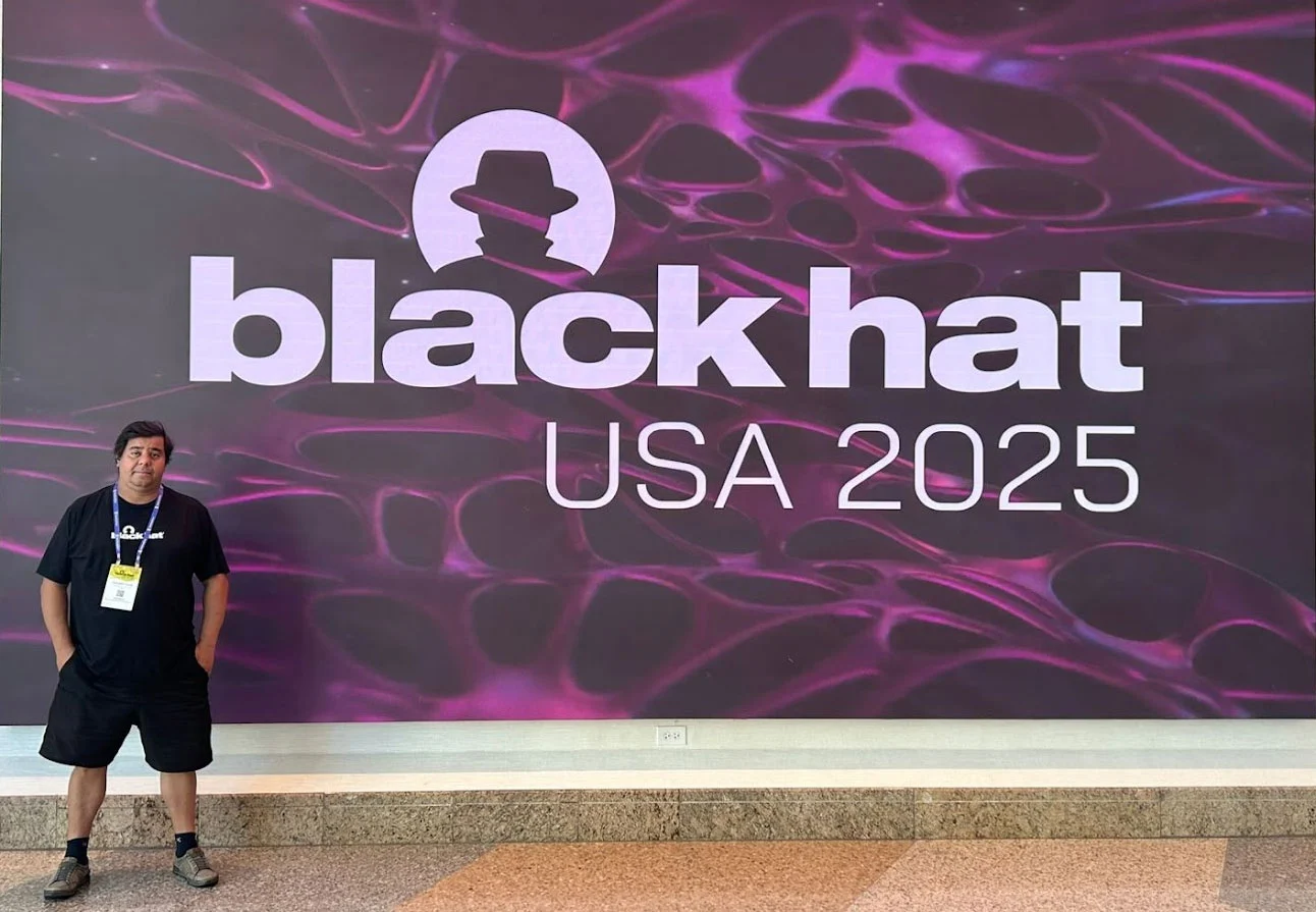 Leandro Lucio na Black Hat USA 2025 em Las Vegas
