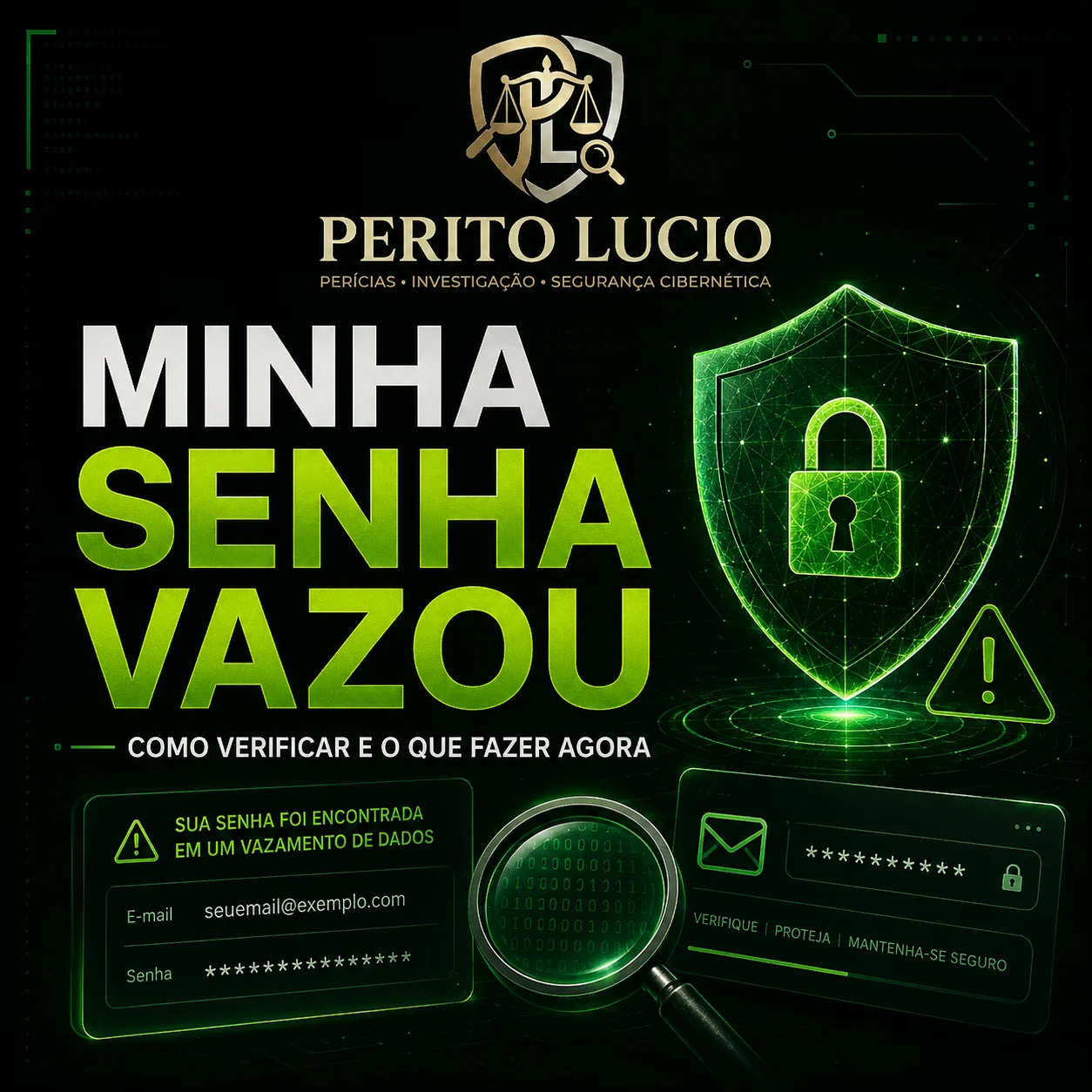Capa do artigo Minha senha vazou
